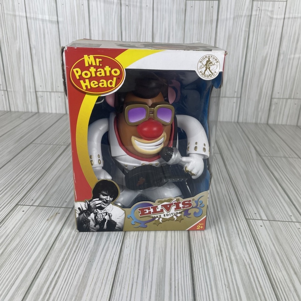 Mr. Potato Head Elvis Live Edition Elvis Presley Signature Product NEW in Box